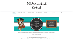 Desktop Screenshot of dchomeschoolcentral.com